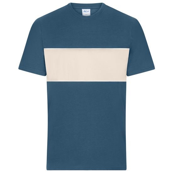 TRICOU CU BANDĂ CONTRASTANTĂ 8049 - TRICOURI CU MÂNECĂ SCURTĂ - ÎMBRĂCĂMINTE