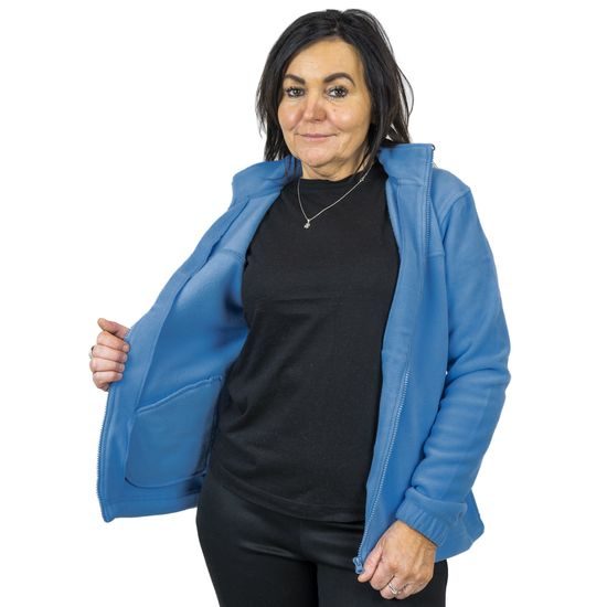 NŐI FLEECE FELSŐ JACKET - FLEECE PULÓVEREK - RUHÁZAT