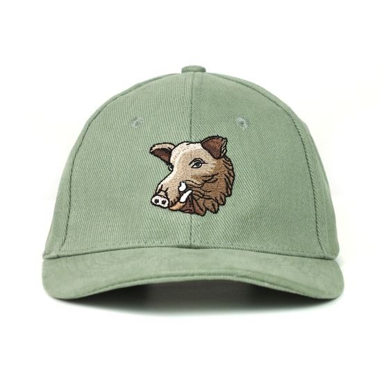 CAP MIT STICKEREI WILDSCHWEIN - JÄGER - KLEIDUNG