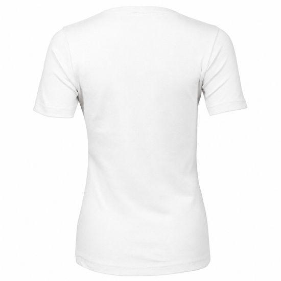 TRICOU DE DAMĂ CU MÂNECĂ SCURTĂ INTERLOCK - TRICOURI CU MÂNECĂ SCURTĂ - ÎMBRĂCĂMINTE