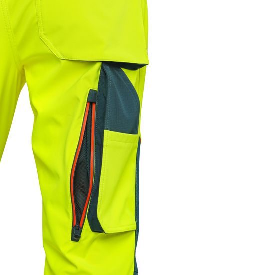 REFLEKTIERENDE HERREN-SOFTSHELLHOSE CXS BEDFORD - WARNSCHUTZHOSEN - ARBEITS KLEIDUNG