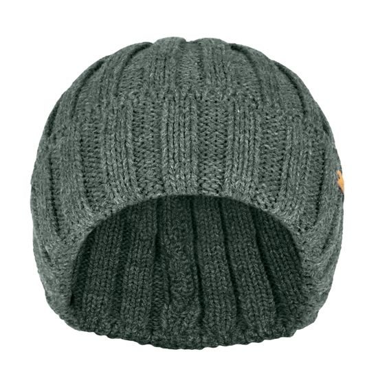 PÁNSKA PLETENÁ ČIAPKA S REBROVANÝM VZOROM - PLETENÉ ČIAPKY - ŠILTOVKY A ČIAPKY