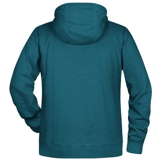 HERREN HOODIE AUS BIO-BAUMWOLLE 8024 - SWEATSHIRTS OHNE REISSVERSCHLUSS - KLEIDUNG