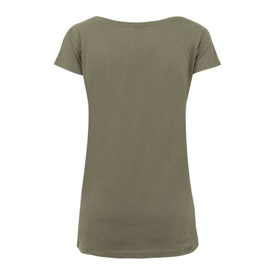 DÁMSKÉ TRIČKO S LODIČKOVÝM VÝSTŘIHEM - TRIČKA S KRÁTKÝM RUKÁVEM - OBLEČENÍ