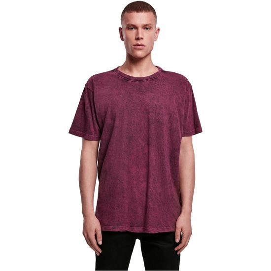 HERREN T-SHIRT ACID WASHED - KURZARM-T-SHIRTS - KLEIDUNG