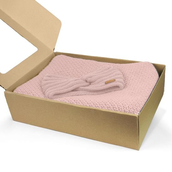 GIFT SET: KNITTED CARDIGAN AND HEADBAND - CREW NECK JUMPERS - CLOTHING