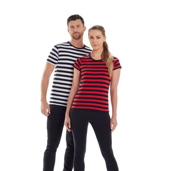 DAMEN T-SHIRT GESTREIFT - GESTREIFTE T-SHIRTS - KLEIDUNG