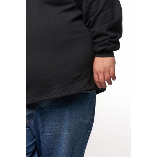 NADROZMERNÁ MIKINA BEZ KAPUCNE UNISEX - MIKINY CEZ HLAVU - OBLEČENIE