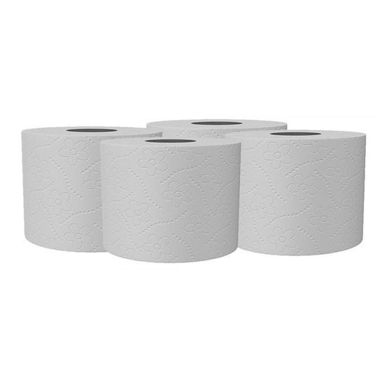 ZWEILAGIGES TOILETTENPAPIER - 4 ST - DROGERIEARTIKEL - HAUSHALT