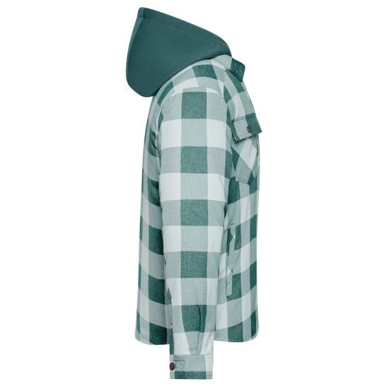 ZATEPLENÁ PRACOVNÍ KOŠILE S KAPUCÍ JN1872 - PRACOVNÍ ODĚVY