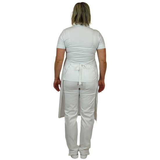 WEISSE LATZSCHÜRZE STELA - LATZSCHÜRZEN - ARBEITS KLEIDUNG