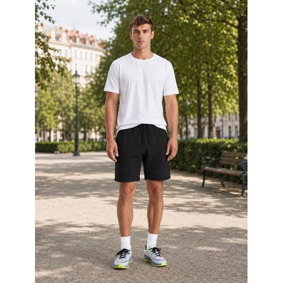 PANTALONI SCURȚI BĂRBĂTEȘTI COOL JOG - PANTALONI SCURȚI - ÎMBRĂCĂMINTE