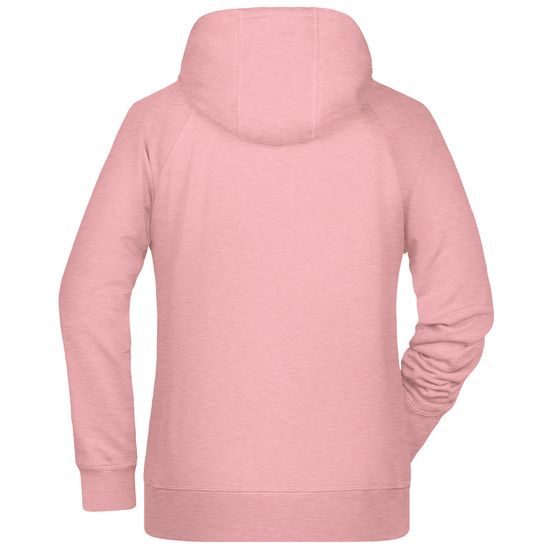 DÁMSKÁ MIKINA S KAPUCÍ Z BIOBAVLNY 8023 - MIKINY PŘES HLAVU - OBLEČENÍ