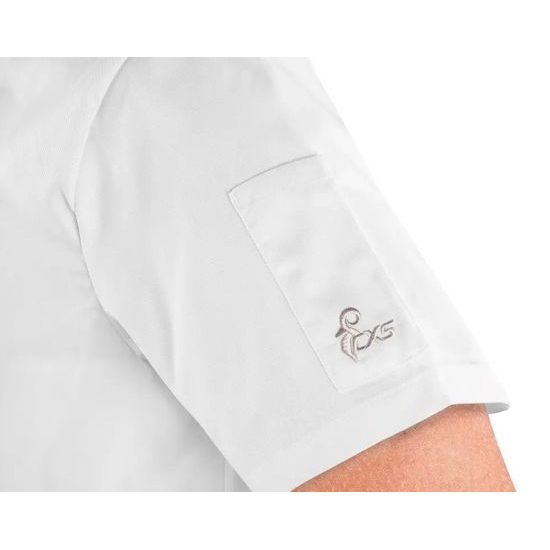 JACHETĂ BUCĂTAR CXS CHEFLINE CU MÂNECĂ SCURTĂ - TUNICĂ RONDON PENTRU BUCĂTARI - HAINE DE LUCRU