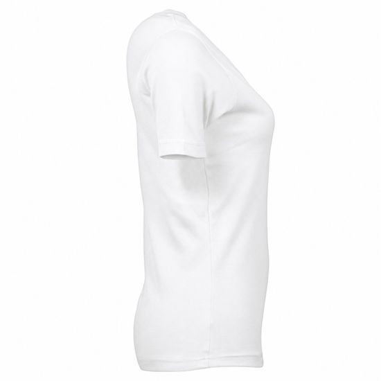 TRICOU DE DAMĂ CU MÂNECĂ SCURTĂ INTERLOCK - TRICOURI CU MÂNECĂ SCURTĂ - ÎMBRĂCĂMINTE
