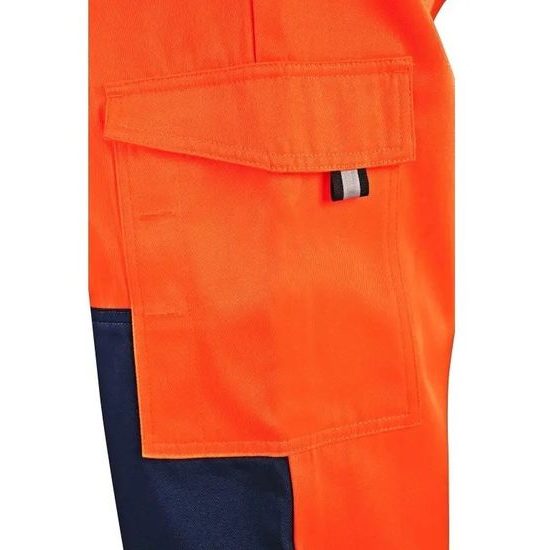 REFLEKTIERENDE ARBEITSHOSE CXS NORWICH - WARNSCHUTZKLEIDUNG - ARBEITS KLEIDUNG