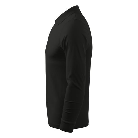 TRICOU POLO DE BĂRBAȚI CU MÂNECĂ LUNGĂ SINGLE J. LS - BLUZE POLO CU MÂNECĂ LUNGĂ - ÎMBRĂCĂMINTE