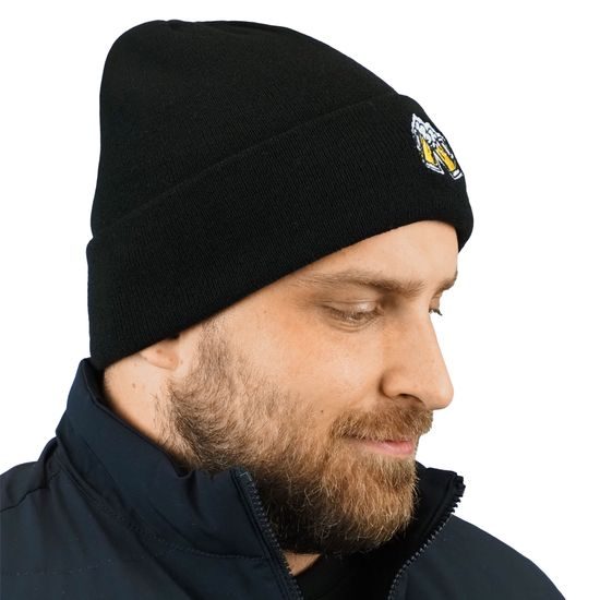 PLETENÁ ČIAPKA S VÝŠIVKOU PIVO S PENOU - PIVO - OBLEČENIE