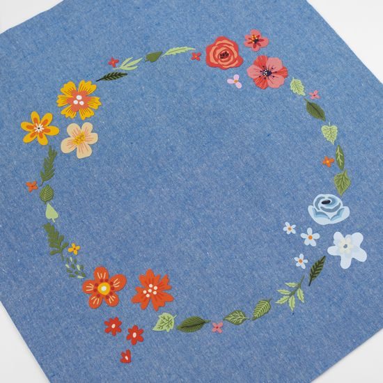 FLORAL WREATH VÁSZONTÁSKA - TÁSKÁK - KIEGÉSZÍTŐK