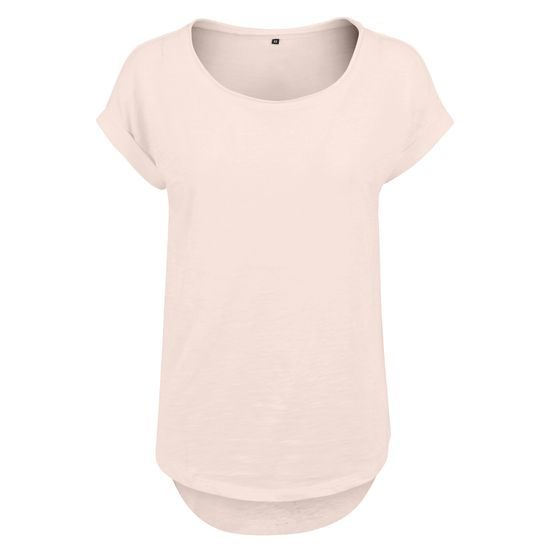 TRICOU CU SPATELE PRELUNGIT PENTRU FEMEI - TRICOURI CU MÂNECĂ SCURTĂ - ÎMBRĂCĂMINTE