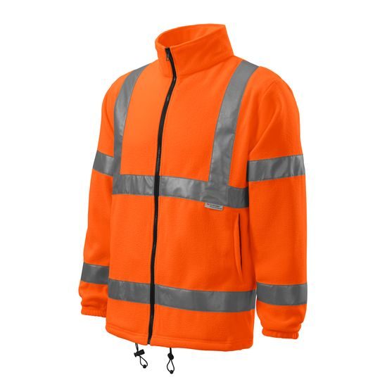 JACHETĂ REFLECTORIZANTĂ HV FLEECE JACKET - HANORACE REFLECTORIZANTE - HAINE DE LUCRU