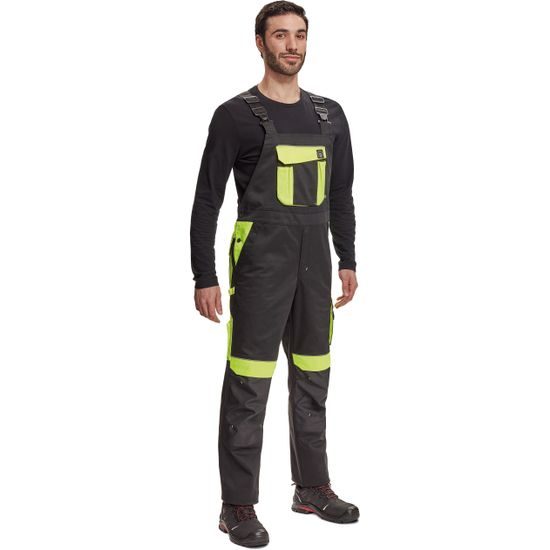 ARBEITSLATZHOSE MAX VIVO - ARBEITSHOSEN MIT LATZ - ARBEITS KLEIDUNG