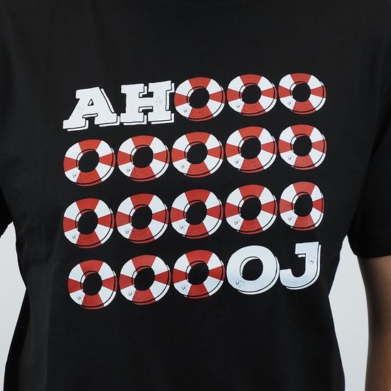 TRIČKO S POTISKEM "AHOOOJ" - VODÁCI - OBLEČENÍ