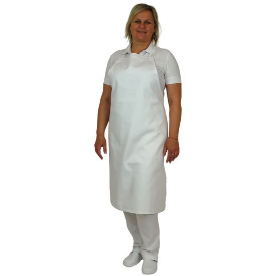 DAS MODEL IST 166 CM GROSS - LATZSCHÜRZEN - ARBEITS KLEIDUNG