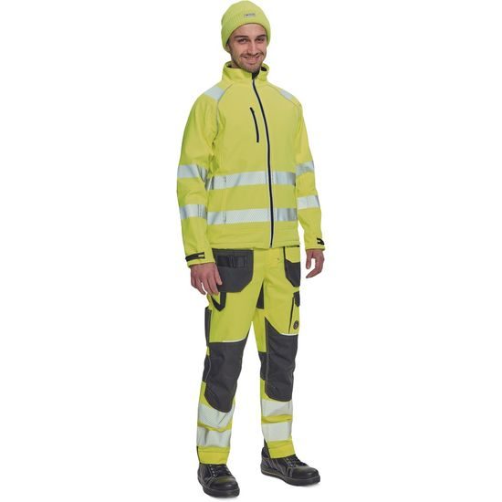 GEACĂ SOFTSHELL REFLECTORIZANTĂ SHELDON HV - GECI REFLECTORIZANTE - HAINE DE LUCRU