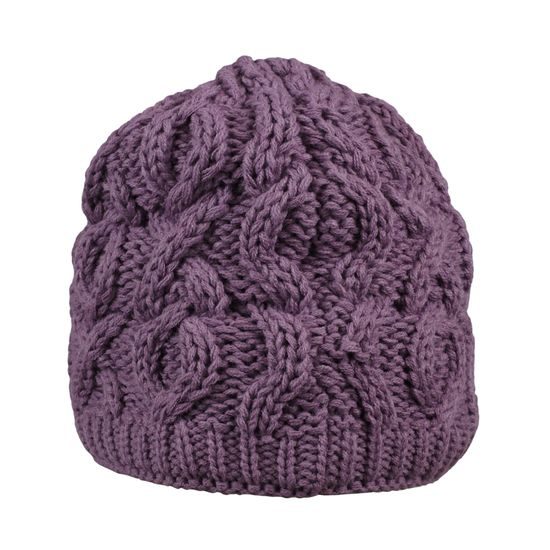 WINTERMÜTZE FÜR FRAUEN MIT STRICKMUSTER - STRICKMÜTZEN - CAPS UND MÜTZEN