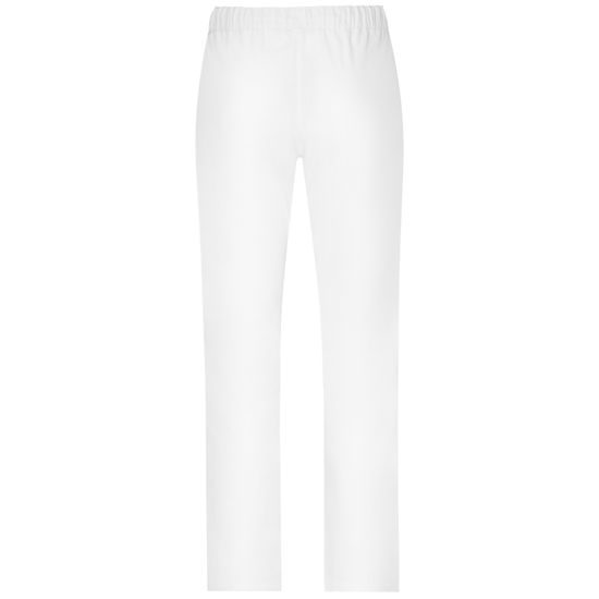 PANTALONI DE LUCRU ALBI PENTRU FEMEI JN3003 - PANTALONI MEDICALI - HAINE DE LUCRU