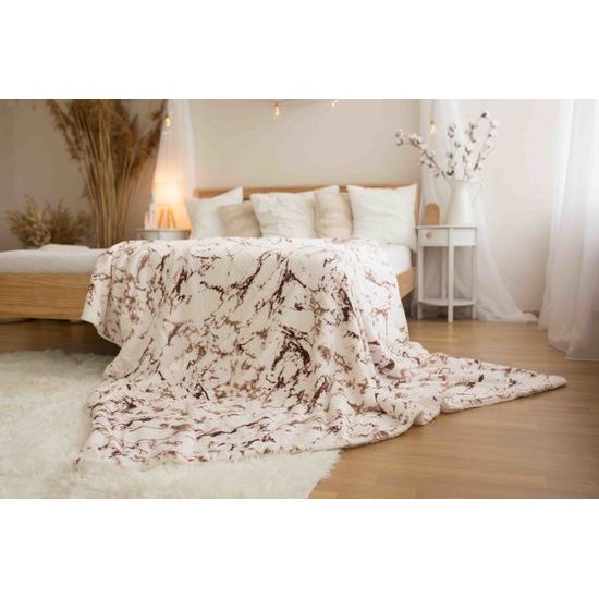 MIKROFLEECE-DECKE MIT SHERPA - DECKEN - HAUSHALT