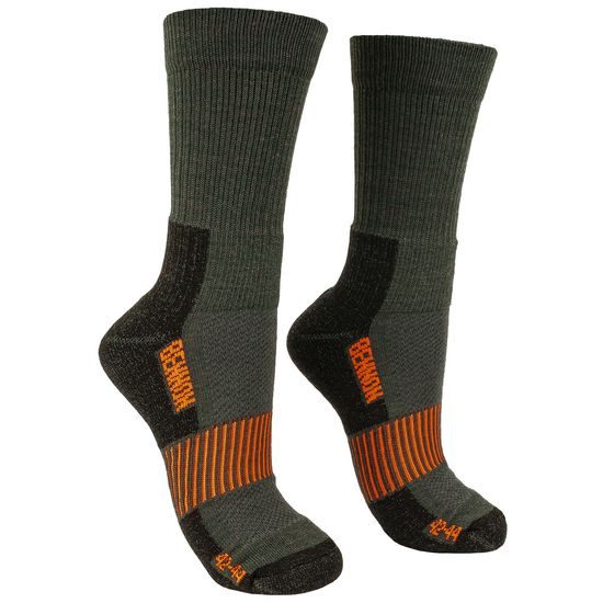 PONOŽKY Z MERINO VLNY MERINO TREK - SPORTOVNÍ PONOŽKY - OBUV