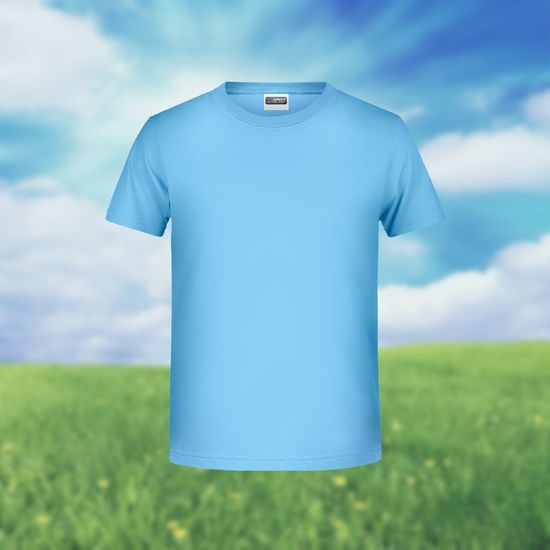 KLASICKÉ CHLAPČENSKÉ TRIČKO Z BIOBAVLNY 8008B - TRIČKÁ Z BIOBAVLNY - OBLEČENIE