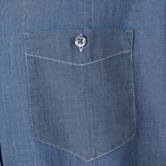 HERREN JEANSHEMD JN629 - LANGARM HEMDEN - KLEIDUNG