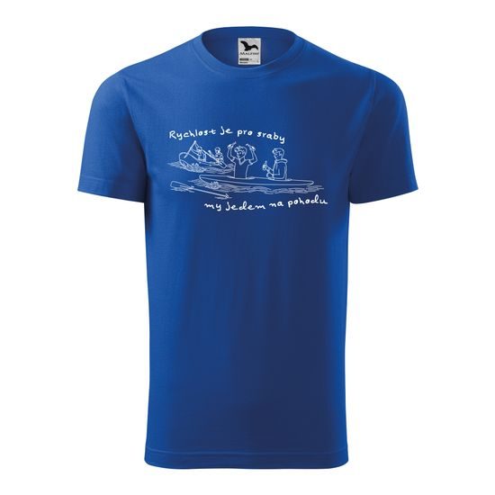 TRIČKO S POTISKEM "RYCHLOST JE PRO SRABY" - VODÁCI - OBLEČENÍ