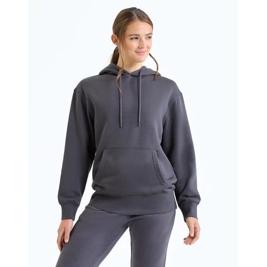 MIKINA S KAPUCŇOU Z RECYKLOVANÉHO MATERIÁLU UNISEX - MIKINY CEZ HLAVU - OBLEČENIE