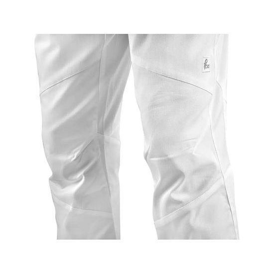 BÍLÉ PÁNSKÉ PRACOVNÍ KALHOTY CXS EDWARD PRO - ZDRAVOTNICKÉ KALHOTY - PRACOVNÍ ODĚVY
