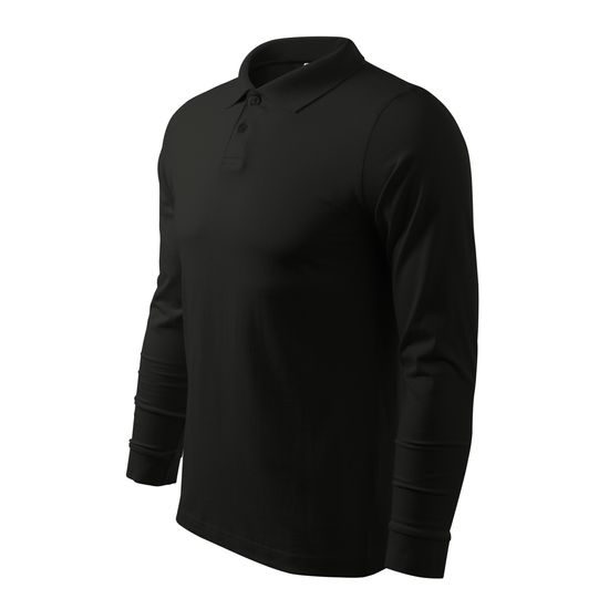 TRICOU POLO DE BĂRBAȚI CU MÂNECĂ LUNGĂ SINGLE J. LS - BLUZE POLO CU MÂNECĂ LUNGĂ - ÎMBRĂCĂMINTE