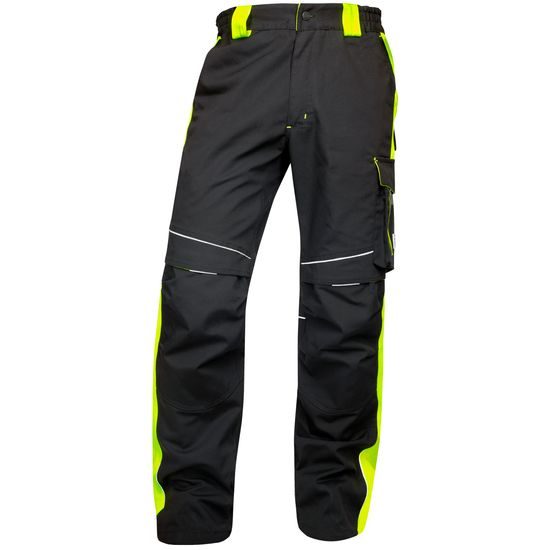 BUNDHOSE NEON - ARBEITSHOSEN OHNE LATZ - ARBEITS KLEIDUNG