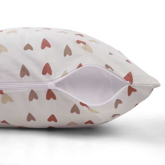 LENJERIE DE PAT DIN BUMBAC INIMIOARE - LENJERIE DE PAT DIN BUMBAC - GOSPODĂRIE