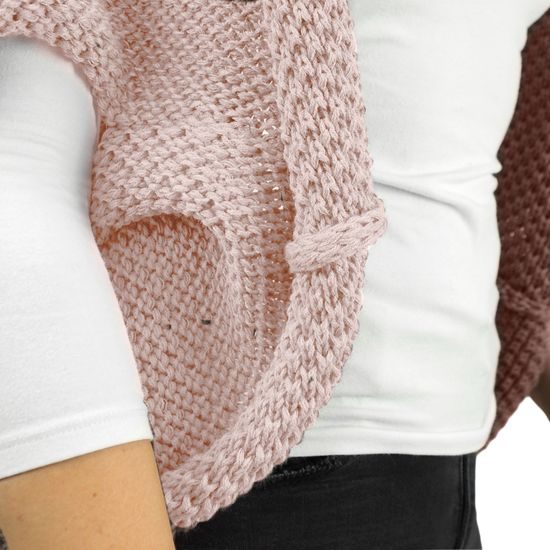 PLETENÝ KARDIGÁN S VARIABILNOU DĹŽKOU - SVETRE - OBLEČENIE