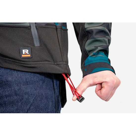 PÁNSKA ZIMNÁ SOFTSHELLOVÁ BUNDA CAMO VERTEX - SOFTSHELLOVÉ BUNDY - OBLEČENIE