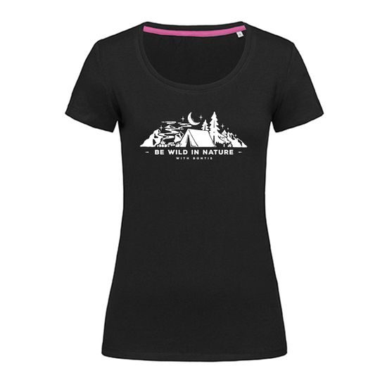 TRICOU DAMĂ BE WILD IN NATURE - TRICOURI BONTIS - ÎMBRĂCĂMINTE