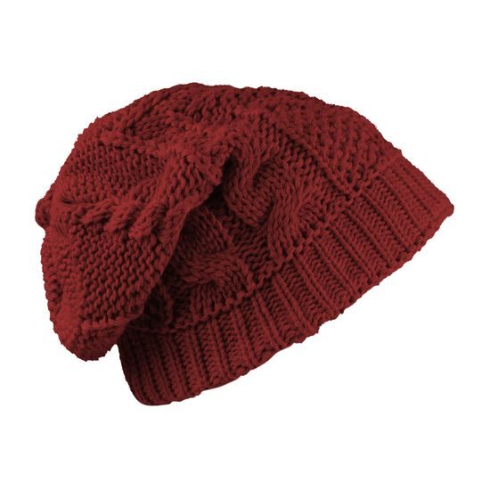 CĂCIULĂ DE IARNĂ LĂSATĂ PENTRU FEMEI - CĂCIULI TRICOTATE - ACCESORII