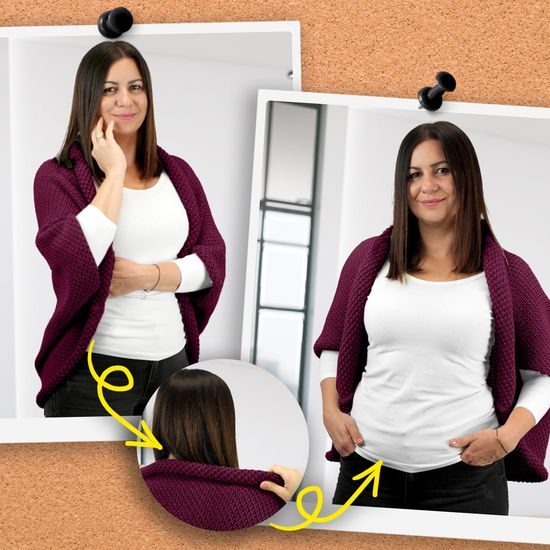 DIE LÄNGE LÄSST SICH GANZ EINFACH DURCH AUFROLLEN ANPASSEN. - PULLOVER - KLEIDUNG