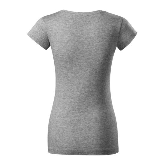 DÁMSKE TRIČKO FIT V-NECK - TRIČKÁ S KRÁTKYM RUKÁVOM - OBLEČENIE