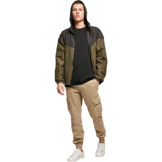 HERREN-ZWEIFARBEN-WINDJACKE - JACKEN - KLEIDUNG