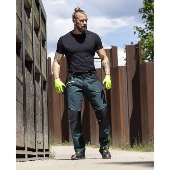 PRACOVNÍ KALHOTY DO PASU 4XSTRETCH - MONTÉRKY DO PASU - PRACOVNÍ ODĚVY