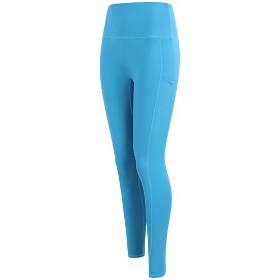 DAMEN ELASTISCHE SPORTLEGGINGS MIT HOHEM BUND - ELASTISCHE SPORTHOSEN - SPORT KLEIDUNG